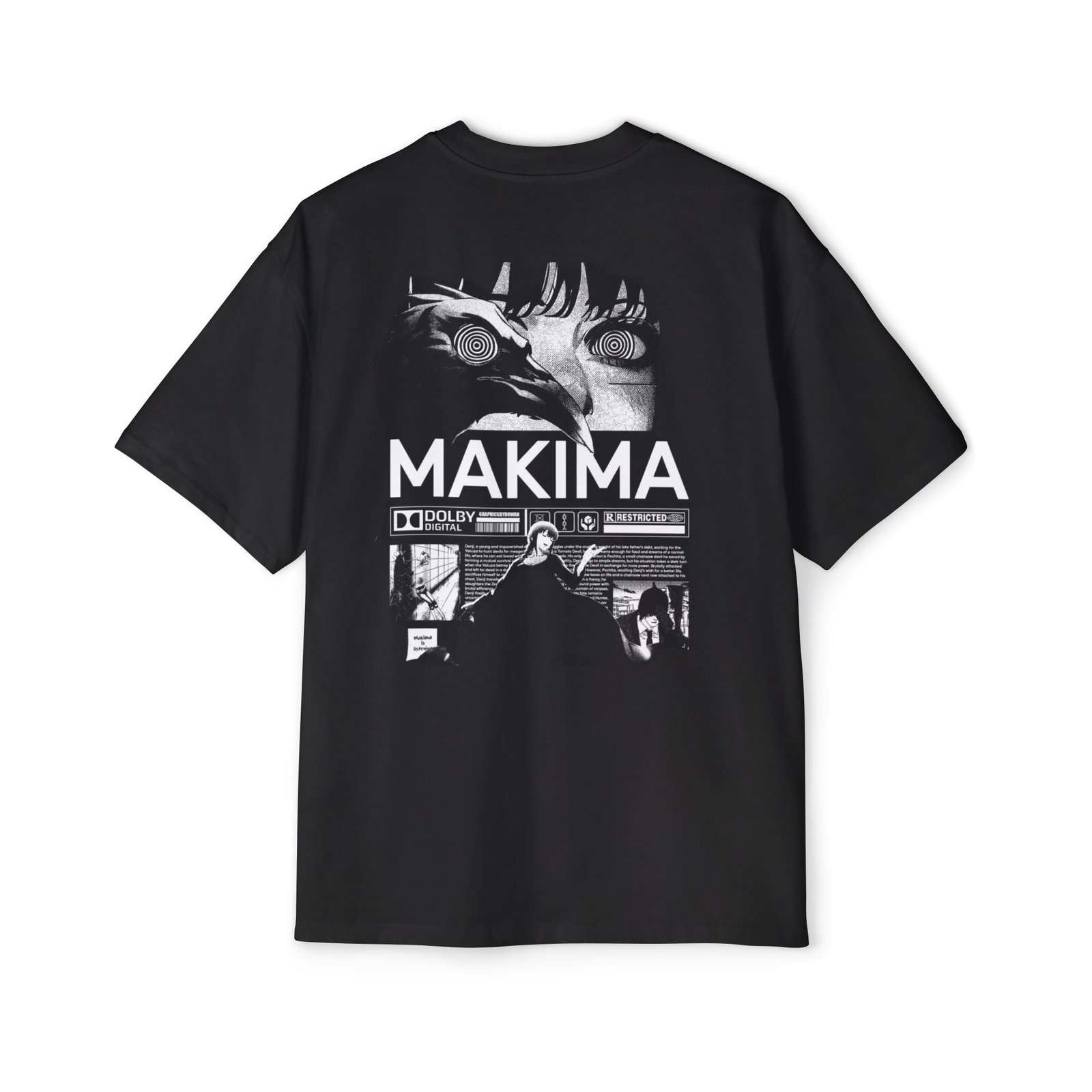 Makima premium oversized Tshirt - Image 5