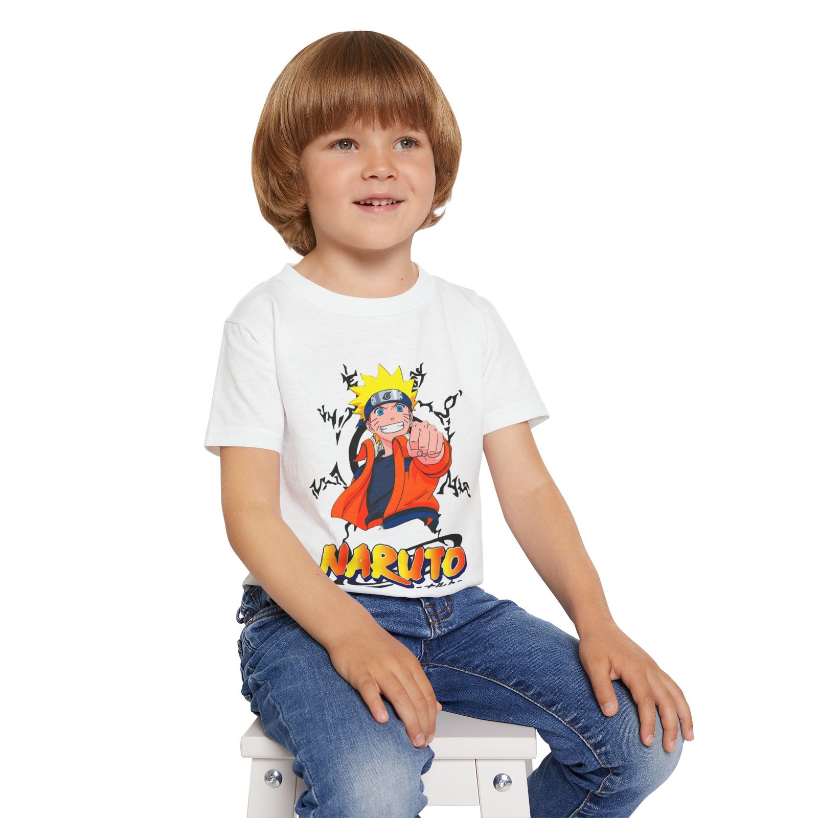 Naruto boy's Printed Tshirt(white) - Image 4
