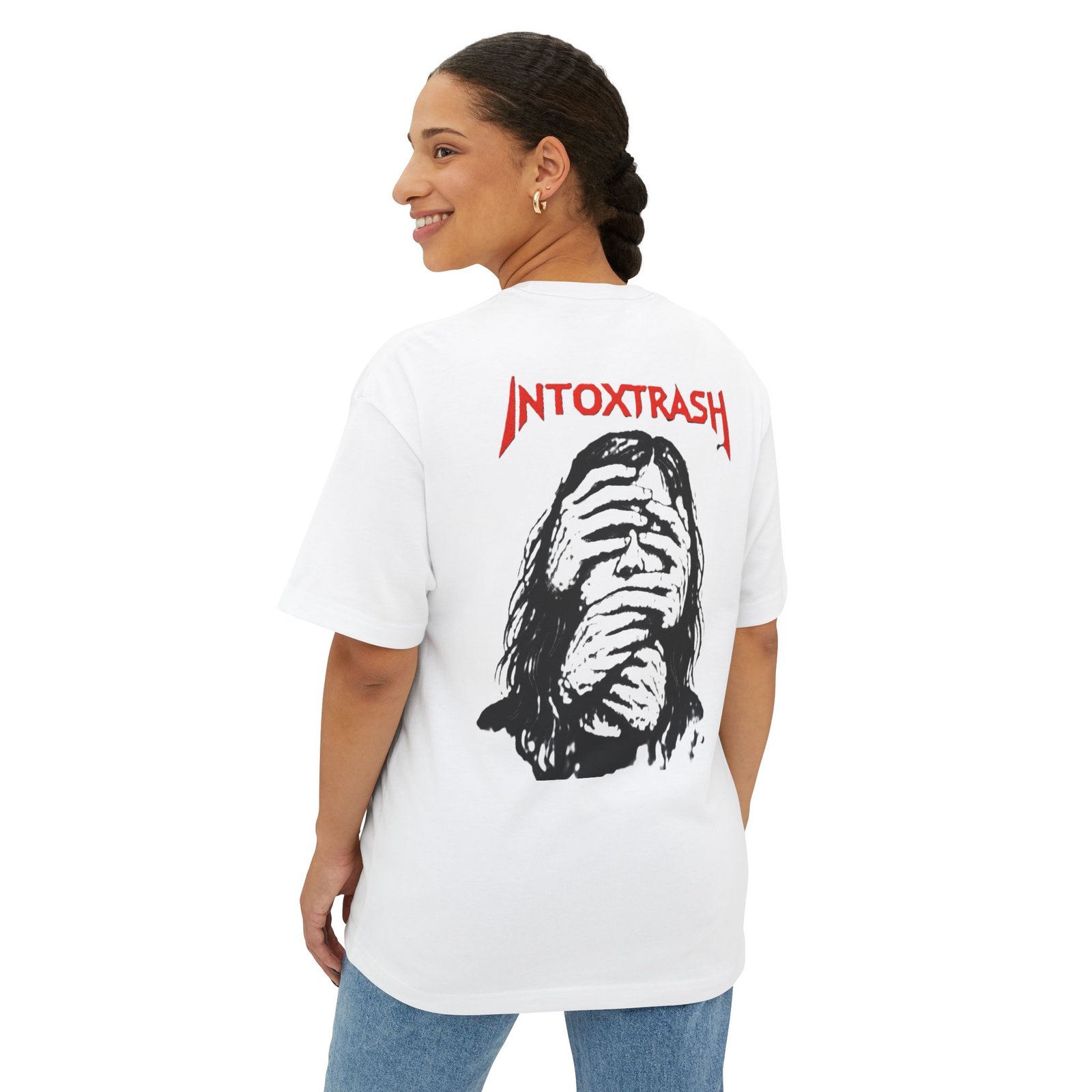 Strong printed women's oversized Tshirt - Image 8