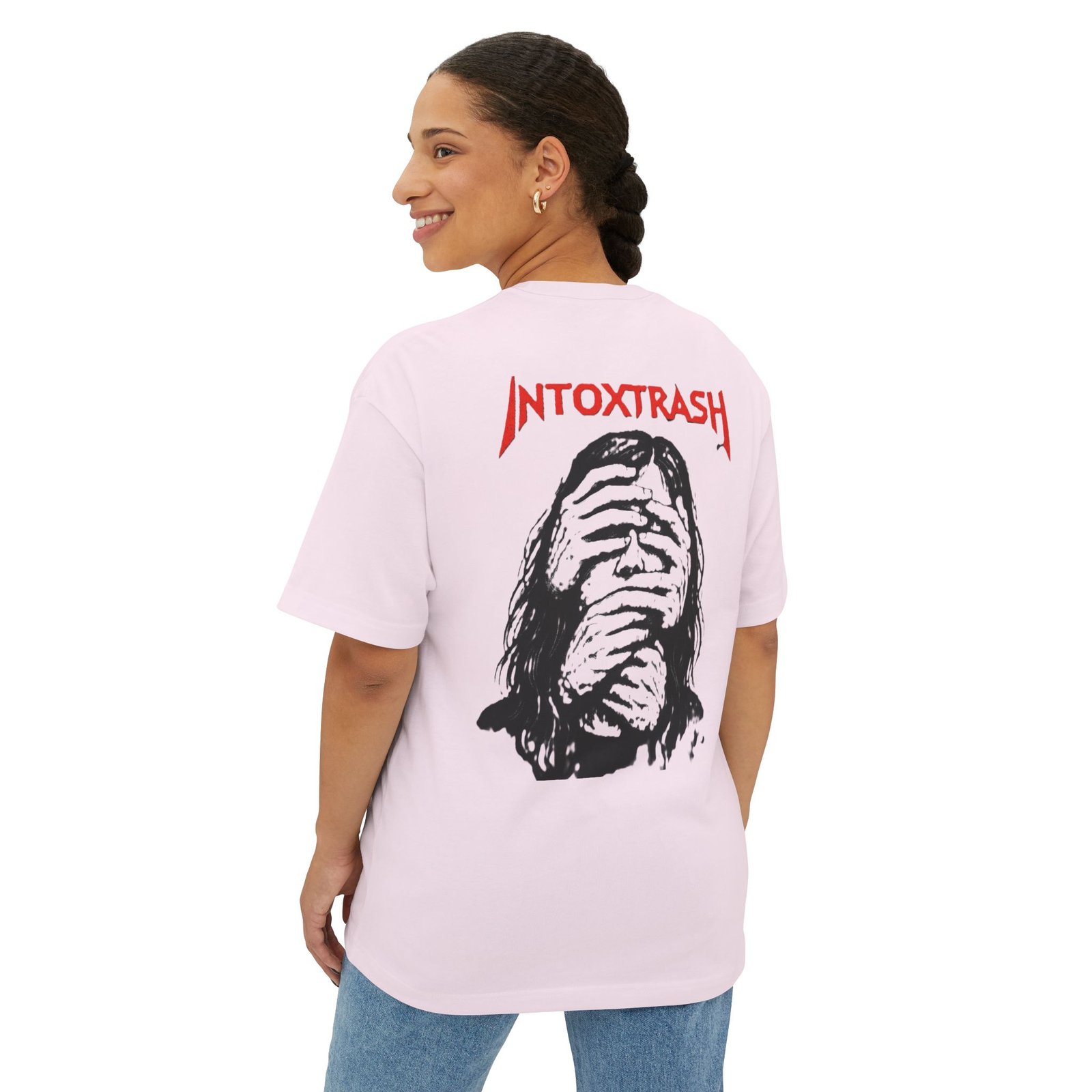 Strong printed women's oversized Tshirt - Image 3