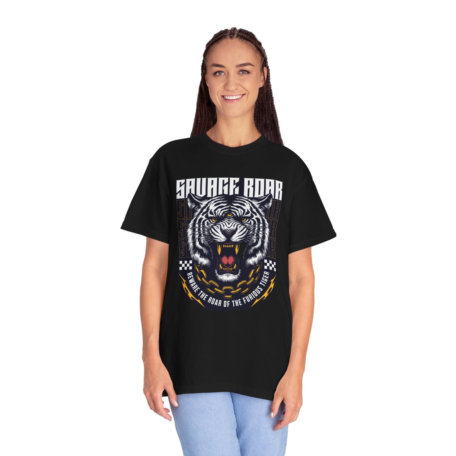 Savage women's Regular Printed CottonT-Shirt - Image 2