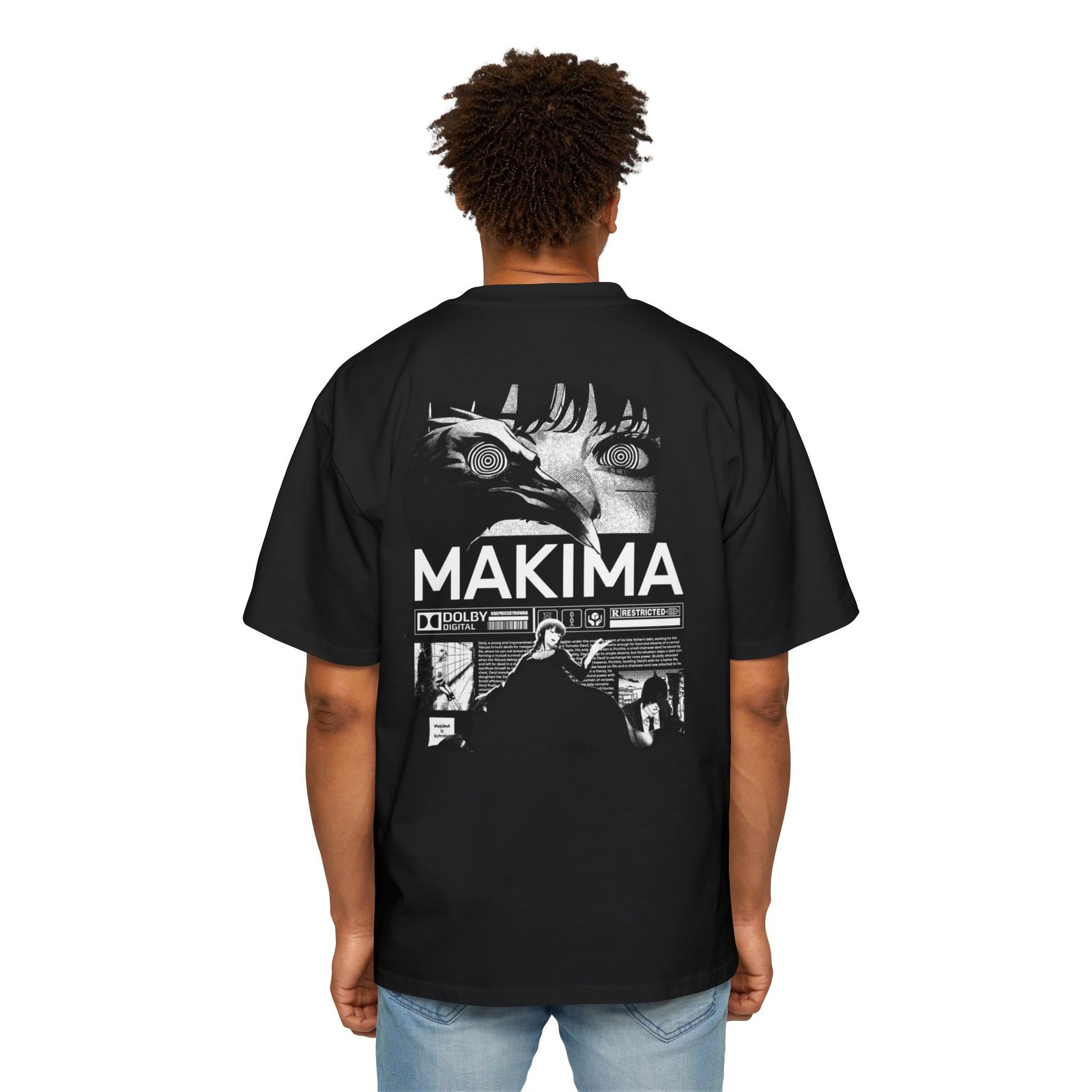 Makima premium oversized Tshirt