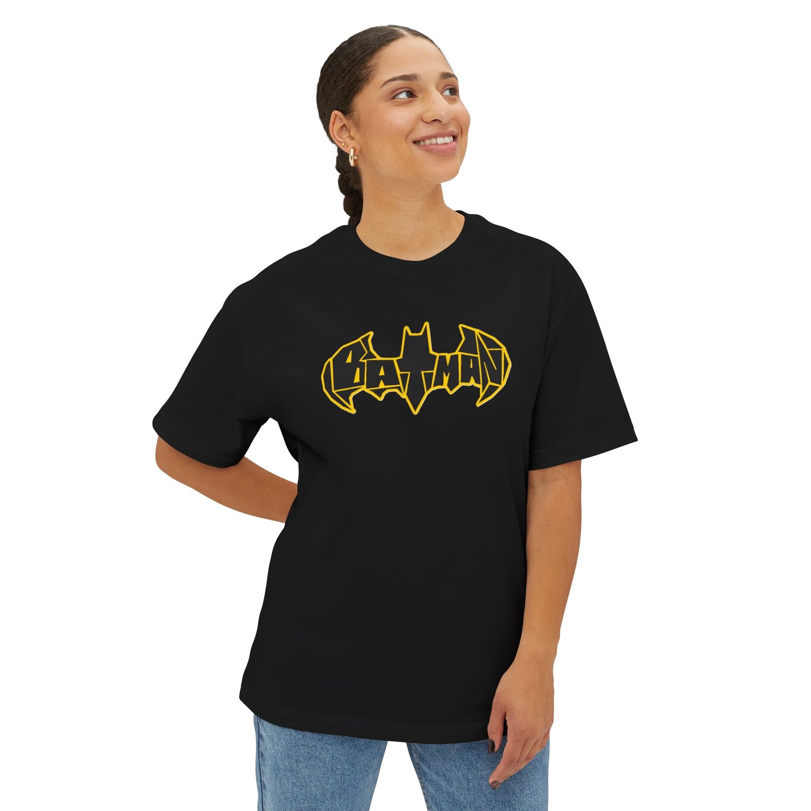 Batman women's premium oversized Tshirt