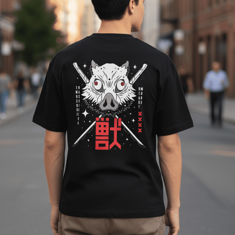 Inosuke premium printed oversized Tshirt