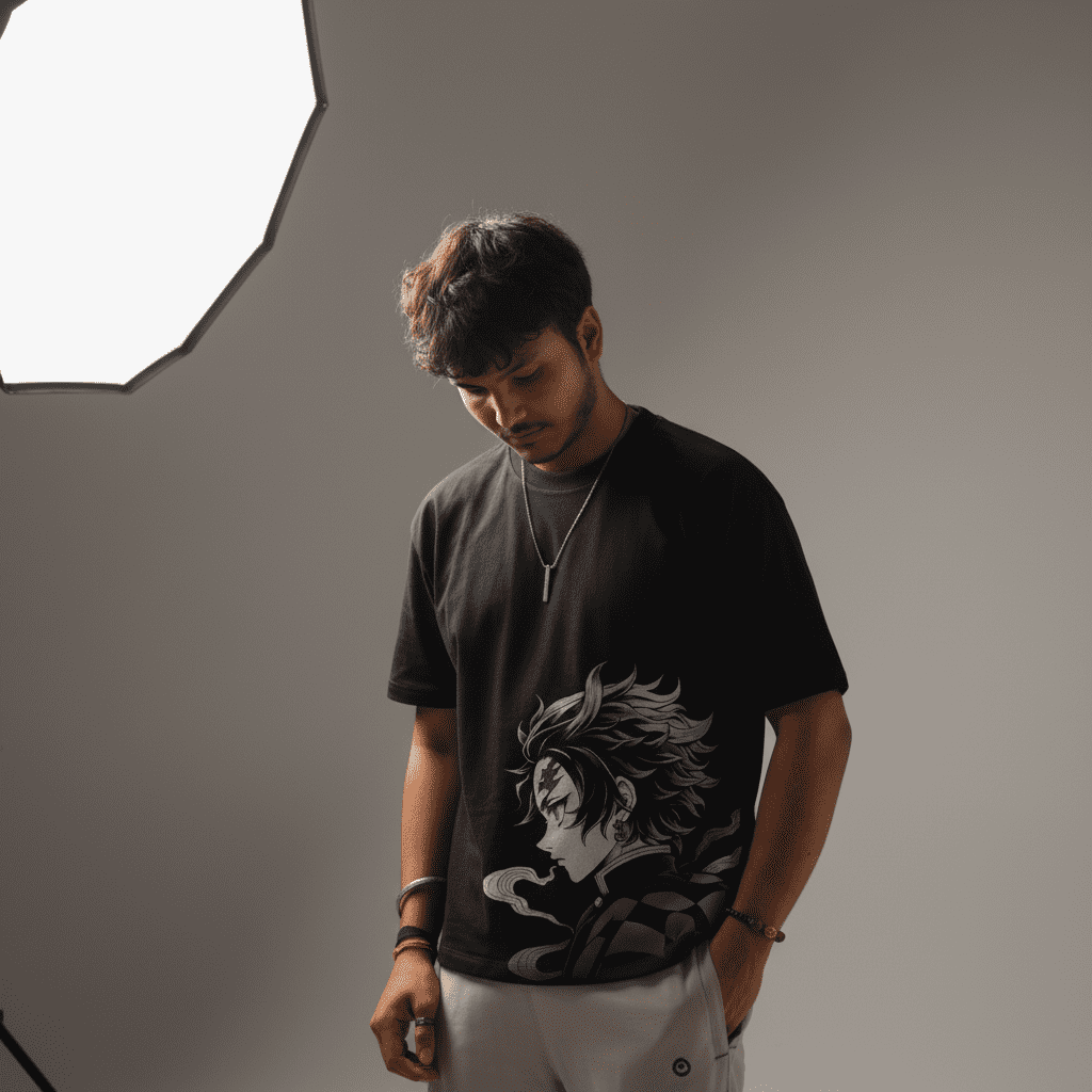 Tanjiro printed premium oversized Tshirt