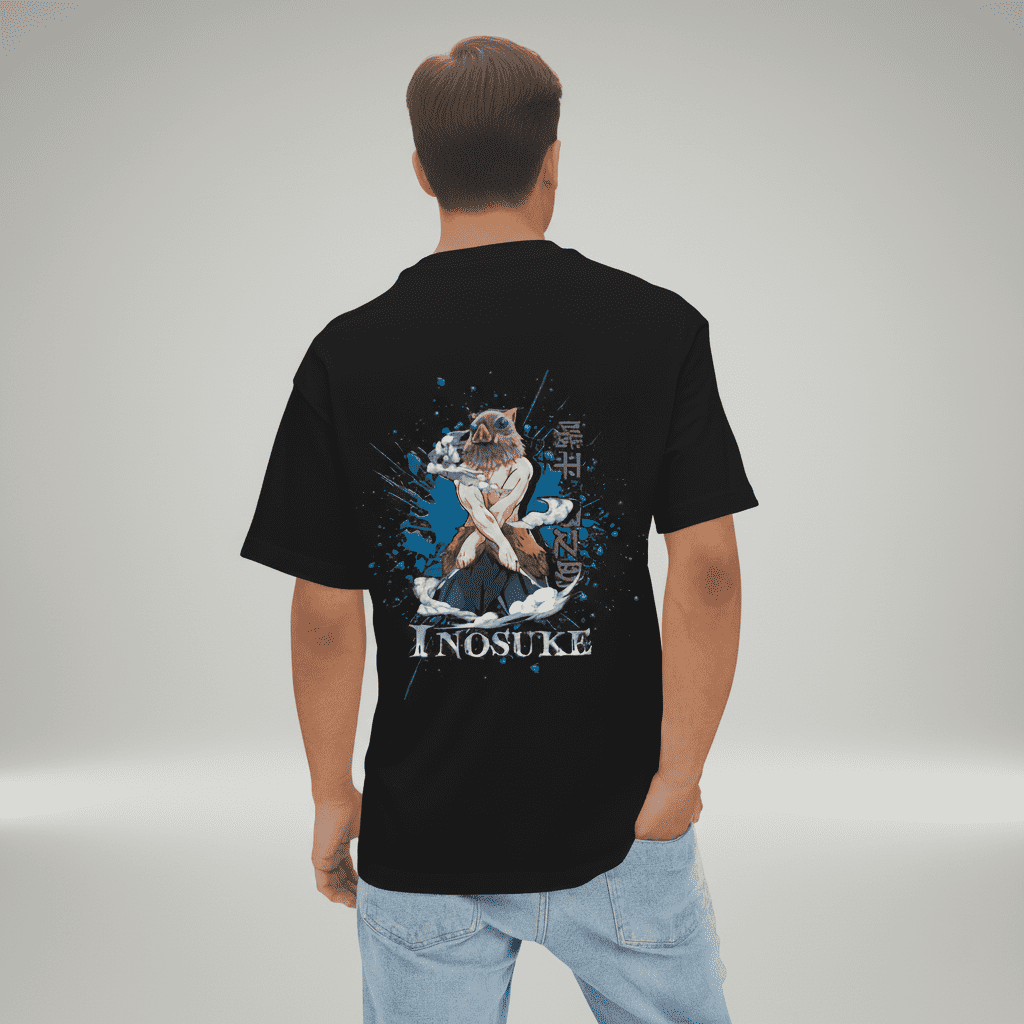 Inosuke printed premium oversized Tshirt